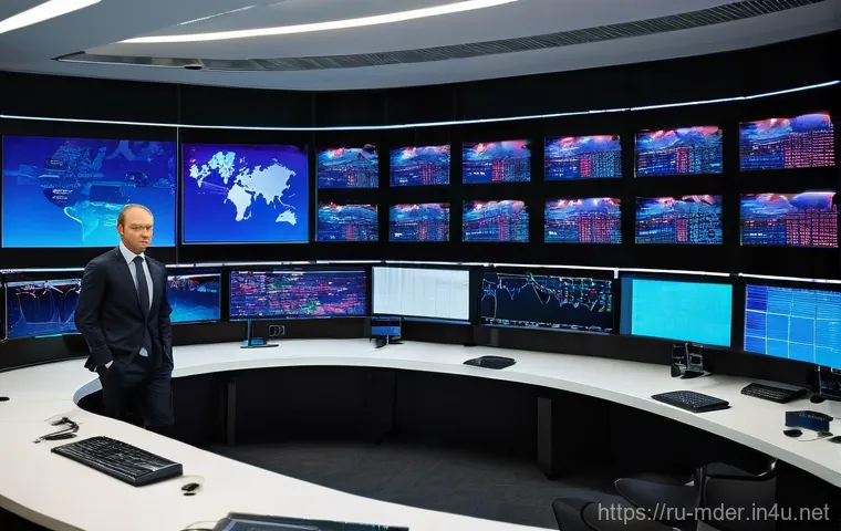 미디어기술사 커리어 패스 - **Immersive Experience at a Russian Tech Expo:**
    A dynamic and engaging image showcasing a group...